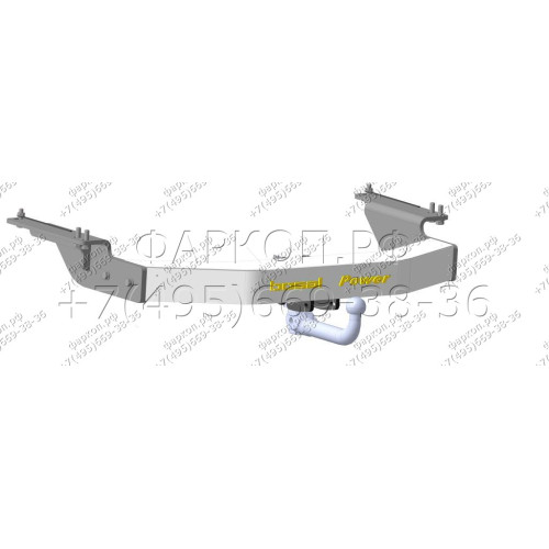 3082-AK41 ORIS Распродажа! Тюнинговый фаркоп с металлической накладкой на Toyota Land Cruiser Prado J150 2010-2023, Lexus GX460 2010-2014 без выреза в бампере. Тип шара: AK41 (Вертикально-съемный шар с ключом). Нагрузки: 1500/75 кг, масса фаркопа 32,6 кг 