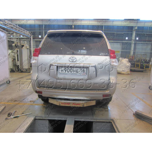 3082-AK41 ORIS Распродажа! Тюнинговый фаркоп с металлической накладкой на Toyota Land Cruiser Prado J150 2010-2023, Lexus GX460 2010-2014 без выреза в бампере. Тип шара: AK41 (Вертикально-съемный шар с ключом). Нагрузки: 1500/75 кг, масса фаркопа 32,6 кг 