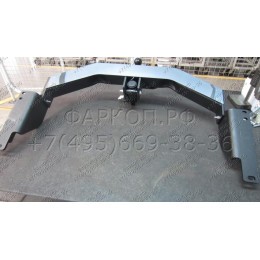 3082-AK41 ORIS Распродажа! Тюнинговый фаркоп с металлической накладкой на Toyota Land Cruiser Prado J150 2010-2023, Lexus GX460 2010-2014 без выреза в бампере. Тип шара: AK41 (Ве