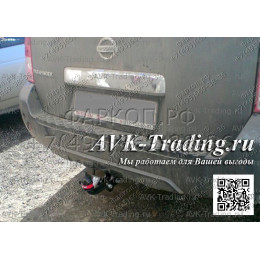 4350-A ORIS Фаркоп на Nissan Pathfinder R51 2005-2014. Необходима подрезка бампера. Тип шара: A. Нагрузки: 1500/75 кг, масса фаркопа 9,2 кг (без электрики в комплекте)