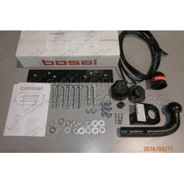 4350-A ORIS Фаркоп на Nissan Pathfinder R51 2005-2014. Необходима подрезка бампера. Тип шара: A. Нагрузки: 1500/75 кг, масса фаркопа 9,2 кг (без электрики в комплекте)