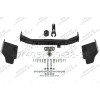 F.5714.001 BERG Фаркоп на Toyota Land Cruiser Prado 120 2002-2009, Prado 150 (кроме Black Onyx) 2009-2023, Lexus GX470 2003-2009, Lexus GX460 2009-2023 без снятия и подрезки бампера. Тип шара: F. Нагрузки: 1500/75 кг, масса фаркопа 21 кг (без электрики в 