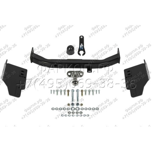 F.5714.001 BERG Фаркоп на Toyota Land Cruiser Prado 120 2002-2009, Prado 150 (кроме Black Onyx) 2009-2023, Lexus GX470 2003-2009, Lexus GX460 2009-2023 без снятия и подрезки бампера. Тип шара: F. Нагрузки: 1500/75 кг, масса фаркопа 21 кг (без электрики в 