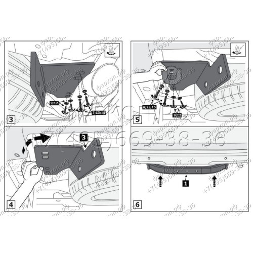 F.5714.001 BERG Фаркоп на Toyota Land Cruiser Prado 120 2002-2009, Prado 150 (кроме Black Onyx) 2009-2023, Lexus GX470 2003-2009, Lexus GX460 2009-2023 без снятия и подрезки бампера. Тип шара: F. Нагрузки: 1500/75 кг, масса фаркопа 21 кг (без электрики в 