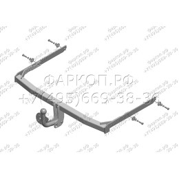 FD 21 AVTOS Фаркоп на Ford Fusion 2002-2012 без подрезки бампера. Тип шара: A. Нагрузки: 900/50 кг, масса фаркопа 14,5 кг (без электрики в комплекте)