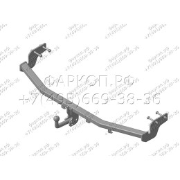 HY 24 AVTOS Фаркоп на Hyundai Santa Fe 2006-2012. Необходима подрезка бампера. Тип шара: A. Нагрузки: 2000/100 кг, масса фаркопа 20 кг (без электрики в комплекте)