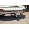 GAC-19-991124.00 PT GROUP Распродажа! Фаркоп с нержавеющей накладкой на GAC GS8 2019-2023 без подрезки бампера. Тип шара: E (легкосъемный шар под квадрат). Нагрузки: 1100/75 кг, масса фаркопа 22,2 кг (без электрики в комплекте)