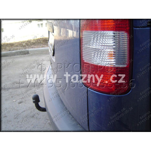 V-028 STEINHOF Фаркоп на Volkswagen Caddy, в т.ч. Maxi, в т.ч. Alltrack 2004-2021 без подрезки бампера. Тип шара: A. Нагрузки: 1650/80 кг, масса фаркопа 17,5 кг (без электрики в комплекте)