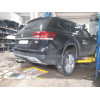 2157-A ORIS Фаркоп на Volkswagen Teramont 2018-2024 без подрезки бампера. Тип шара: A. Нагрузки: 2500/120 кг, масса фаркопа 23,5 кг (без электрики в комплекте)