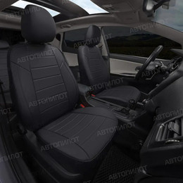 Авточехол для BMW 3 (E46) (1998-2006) (Экокожа)