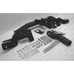 KSR-12-991122.00 PT GROUP Фаркоп на Kia Sorento 2012-2015, 2015-2020, кроме Prime, Hyundai Santa Fe 2012-2018. Требуется подрезка бампера. Тип шара: E (легкосъемный шар под квадрат). Н