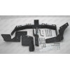 HSF-18-991124.00 PT GROUP Фаркоп с нержавеющей накладкой на Kia Sorento Prime рестайлинг 2018-2020, Hyundai Santa Fe 2018-2021 без подрезки бампера. Тип шара: E (легкосъемный шар под квадрат). Нагрузки: 2600/100 кг, масса фаркопа 25,5 кг (без электрики в 
