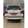TLC-07-991122.00 PT GROUP Фаркоп на Toyota Land Cruiser 200, в т.ч. TRD 2007-2021, Lexus LX 2007-2022 без подрезки бампера. Тип шара: E (легкосъемный шар под квадрат). Нагрузки: 3500/140 кг, масса фаркопа 11,5 кг (без электрики в комплекте)