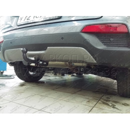 H227-A Лидер-плюс ТСУ для Hyundai Creta 2016-2021, 2021-2022, Solaris HC 2024- без снятия и выреза бампера. Нагрузки: 1300/75 кг, масса фаркопа 14,14 кг (без электрики в компл