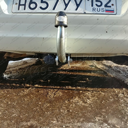 F101A GALIA Полностью оцинкованный фаркоп на Opel Corsa D 2006-2014, FIAT Grande Punto 2005-2010, Grande Punto Evo 2005-2010, Alfa Romeo MiTo 2008-2018. Подрозетник убирается за бампер. Тип шара: A. Невидимый вырез бампера. Нагрузки: 1350/75 кг, масса фар