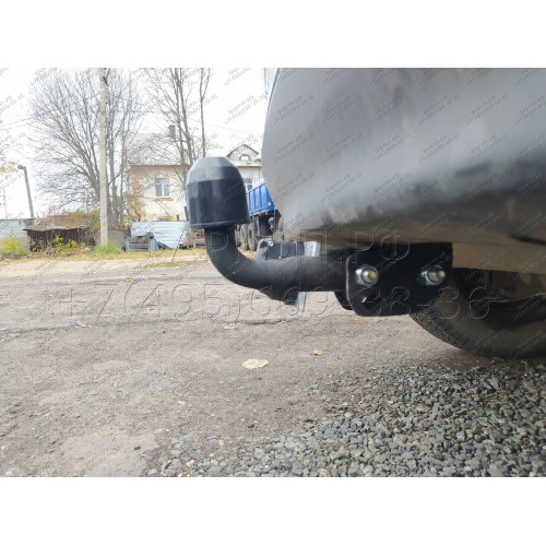 MI 23 AVTOS Фаркоп на Mitsubishi ASX 2010-2022, Citroen C4 Aircross 2012-2016, Peugeot 4008 2012-2016. Необходима подрезка бампера. Тип шара: A. Нагрузки: 1250/75 кг, масса фаркопа 20 кг (без электрики в комплекте)