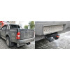 3065-F ORIS Фаркоп на Toyota Hilux (с отбойным брусом) 2008-2015 без выреза в бампере. Тип шара: F. Нагрузки: 1500/75 кг, масса фаркопа 14 кг (без электрики в комплекте)