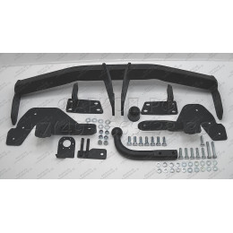 3098-AN ORIS Фаркоп на Lexus NX, в т.ч. Turbo 2014-2021. Необходим невидимый вырез в бампере. Тип шара: A. Нагрузки: 1500/80 кг, масса фаркопа 25,5 кг (без электрики в 