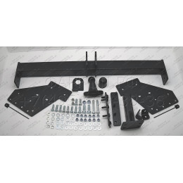 4153-F ORIS Фаркоп на Mitsubishi L200 2007-2014, L200 Triton 2019-2023 без выреза в бампере. Тип шара: F. Нагрузки: 1500/75 кг, масса фаркопа 31,9 кг (без электрики в комплекте)