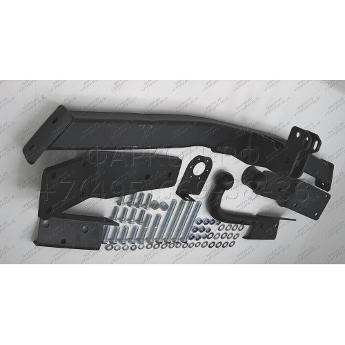 4227-A ORIS Фаркоп на Hyundai Santa Fe 2006-2012. Необходима подрезка бампера. Тип шара: A. Нагрузки: 1500/75 кг, масса фаркопа 22,2 кг (без электрики в комплекте)