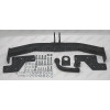 4527-A ORIS Фаркоп на Mazda CX-9 2007-2012 без выреза бампера. Тип шара: A. Нагрузки: 1500/50 кг, масса фаркопа 16,5 кг (без электрики в комплекте)