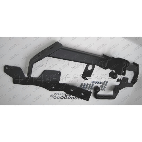 4534-A ORIS Фаркоп на Mazda CX-5 2012-2017, CX-5 2 2017-2025 без выреза в бампере. Тип шара: A. Нагрузки: 2000/75 кг, масса фаркопа 23 кг (без электрики в комплекте)