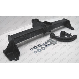 4754-A ORIS Фаркоп на BMW X3 F25 2010-2017, BMW X4 F26 2014-2018. Необходима подрезка бампера. Тип шара: A. Нагрузки: 2400/100 кг, масса фаркопа 17,4 кг (без электрики в комп