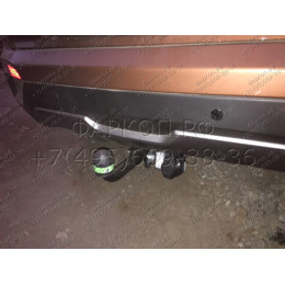 H227-A Лидер-плюс ТСУ для Hyundai Creta 2016-2021, 2021-2022, Solaris HC 2024- без снятия и выреза бампера. Нагрузки: 1300/75 кг, масса фаркопа 14,14 кг (без электрики в компл