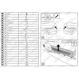 F.5713.006 BERG Фаркоп на Toyota Land Cruiser 200 (кроме Executive, TRD) 2007-2021, Lexus LX 2007-2022. Требуется подрезка бампера. Тип шара: E. Нагрузки: 1500/75 кг, масса фаркопа 12,5 к
