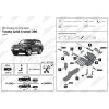 F.5713.006 BERG Фаркоп на Toyota Land Cruiser 200 (кроме Executive, TRD) 2007-2021, Lexus LX 2007-2022. Требуется подрезка бампера. Тип шара: E. Нагрузки: 1500/75 кг, масса фаркопа 12,5 кг (без электрики в комплекте)