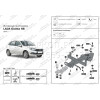 F.6017.001 BERG Фаркоп на Lada Granta хетчбек 2018-, Lada Kalina хетчбек 2013-2018, Datsun mi-DO 2014-2020 без снятия и подрезки бампера. Тип шара: E. Нагрузки: 1100/75 кг, масса фаркопа 6 кг (без электрики в комплекте)