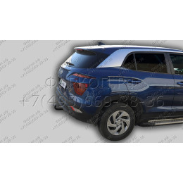H227-A Лидер-плюс ТСУ для Hyundai Creta 2016-2021, 2021-2022, Solaris HC 2024- без снятия и выреза бампера. Нагрузки: 1300/75 кг, масса фаркопа 14,14 кг (без электрики в компл