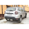 RDU-21-991124.00 PT GROUP Фаркоп с нержавеющей накладкой на Renault Duster 2021-2022 без подрезки бампера. Тип шара: E (легкосъемный шар под квадрат). Нагрузки: 1600/75 кг, масса фаркопа 19 кг (без электрики в комплекте)