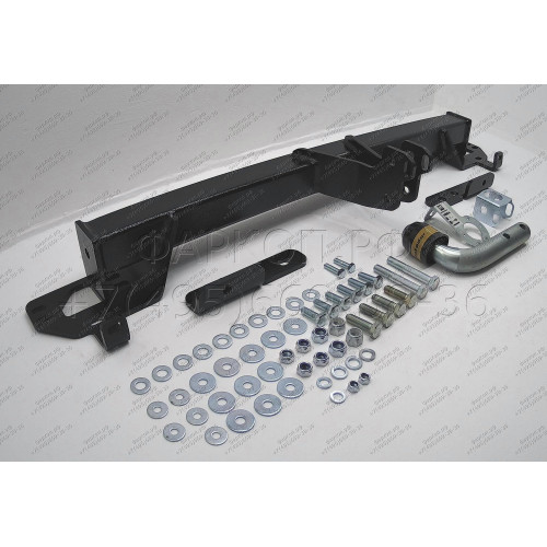 99005-A MOTODOR Фаркоп с оцинкованным шаром на Chery Tiggo 8 2020-2024, Chery Tiggo 8 Pro 2021-2024, Chery Tiggo 8 Pro Max 2022-. Необходима подрезка бампера. Тип шара: A. Нагрузки 1500/75 кг, масса фаркопа 15,8 кг (без электрики в комплекте)