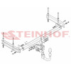 A-103 STEINHOF Фаркоп на Audi A6 Allroad C6 (Quattro) 05/2006-2011. Требуется подрезка бампера. Тип шара: AV (вертикальное быстросъемное крепление шара на ключе). Нагрузки: 2200/90 кг, масса фаркопа 24,3 кг (без электрики в комплекте)