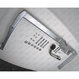 A039A GALIA Полностью оцинкованный фаркоп на Audi A6 седан/универсал 2004-2011, в т.ч. 4WD (Quattro), Audi A6 Allroad Quattro 2006-2012. Подрозетник убирается за бампер. Тип ша