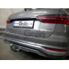 A051A GALIA Полностью оцинкованный фаркоп на Audi A6 седан/универсал 2019-, Audi A6 Allroad Quattro 2019-, Audi A7 Sportback 2017-. Подрозетник убирается за бампер. Тип шара: A. Невидимый вырез бампера. Нагрузки: 2500/100 кг, масса фаркопа 18,02 кг