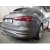 A051A GALIA Полностью оцинкованный фаркоп на Audi A6 седан/универсал 2019-, Audi A6 Allroad Quattro 2019-, Audi A7 Sportback 2017-. Подрозетник убирается за бампер. Тип шара: A. Невидимый вырез бампера. Нагрузки: 2500/100 кг, масса фаркопа 18,02 кг