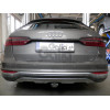A051A GALIA Полностью оцинкованный фаркоп на Audi A6 седан/универсал 2019-, Audi A6 Allroad Quattro 2019-, Audi A7 Sportback 2017-. Подрозетник убирается за бампер. Тип шара: A. Невидимый вырез бампера. Нагрузки: 2500/100 кг, масса фаркопа 18,02 кг