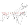 B-083 STEINHOF Фаркоп на BMW 5-Series седан G30 / универсал G31 2017-2023, BMW 6-Series Gran Turismo G32 2017-2023, BMW 7-Series G11,G12 2015-2022. Требуется подрезка бампера. Тип шара: AV (вертикальное быстросъемное крепление шара на ключе). Нагрузки: 23