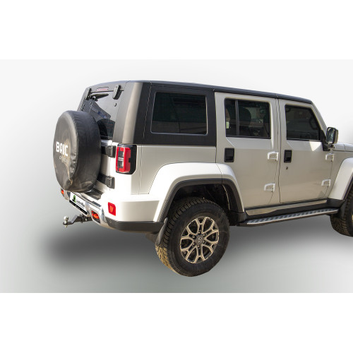 B301-E Лидер-плюс ТСУ для BAIC BJ40 (I рестайлинг) 2019-2024 без снятия и выреза бампера. Тип шара: E. Нагрузки: 1000/100 кг, масса фаркопа 16,4 кг (без электрики в комплекте)
