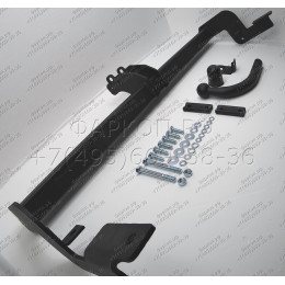 C-035 STEINHOF Фаркоп на Citroen C5 I седан/лифтбек 2004-2008. Требуется подрезка бампера. Тип шара: A. Нагрузки: 1800/75 кг, масса фаркопа 22,3 кг (без электрики в к