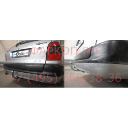 C016A GALIA Полностью оцинкованный фаркоп на Citroen Xsara универсал 1998-2005. Тип шара: A. Установка без снятия и выреза бампера. Нагрузки: 1300/80 кг, масса ф