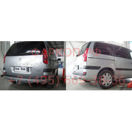 C031C GALIA Полностью оцинкованный фаркоп на Peugeot 807 2002-2014, FIAT Ulysse 2002-2011, Citroen C8 2002-2014, Lancia Phedra 2002-2010. Тип шара: C (горизонтальный съемный). Невидимый в