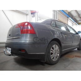 C039A GALIA Полностью оцинкованный фаркоп на Citroen C5 II лифтбек 2004-2008. Особенности: для модели с номерным знаком на заднем бампере. Подрозетник уби