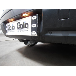 C039A GALIA Полностью оцинкованный фаркоп на Citroen C5 II лифтбек 2004-2008. Особенности: для модели с номерным знаком на заднем бампере. Подрозетник уби
