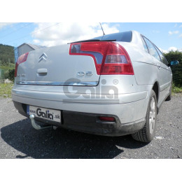 C039A GALIA Полностью оцинкованный фаркоп на Citroen C5 II лифтбек 2004-2008. Особенности: для модели с номерным знаком на заднем бампере. Подрозетник уби