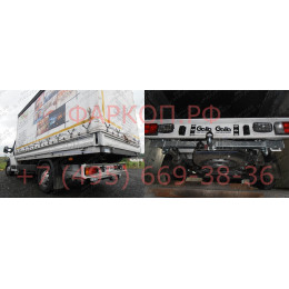 C045A GALIA Полностью оцинкованный фаркоп на Citroen Jumper 2006-, FIAT Ducato III 2006-, Peugeot Boxer 2006-, Opel Movano 2021- шасси (только оригинальная платформа). Тип шара: A. Уст