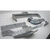 C049A GALIA Полностью оцинкованный фаркоп на Chevrolet Aveo седан 2002-2012, Daewoo Kalos седан 2002-2012, Chevrolet Nexia 2020-. Тип шара: A. Установка без снятия и выреза бампера. Нагрузки: 1200/50 кг, масса фаркопа 21,62 кг