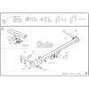 C057C GALIA Полностью оцинкованный фаркоп на Citroen C4 седан 2008-2013, сборка Южная Америка. Тип шара: C (горизонтальный съемный). Без выреза бампера. Нагрузки: 1500/70 кг, масса фаркопа 19,36 кг